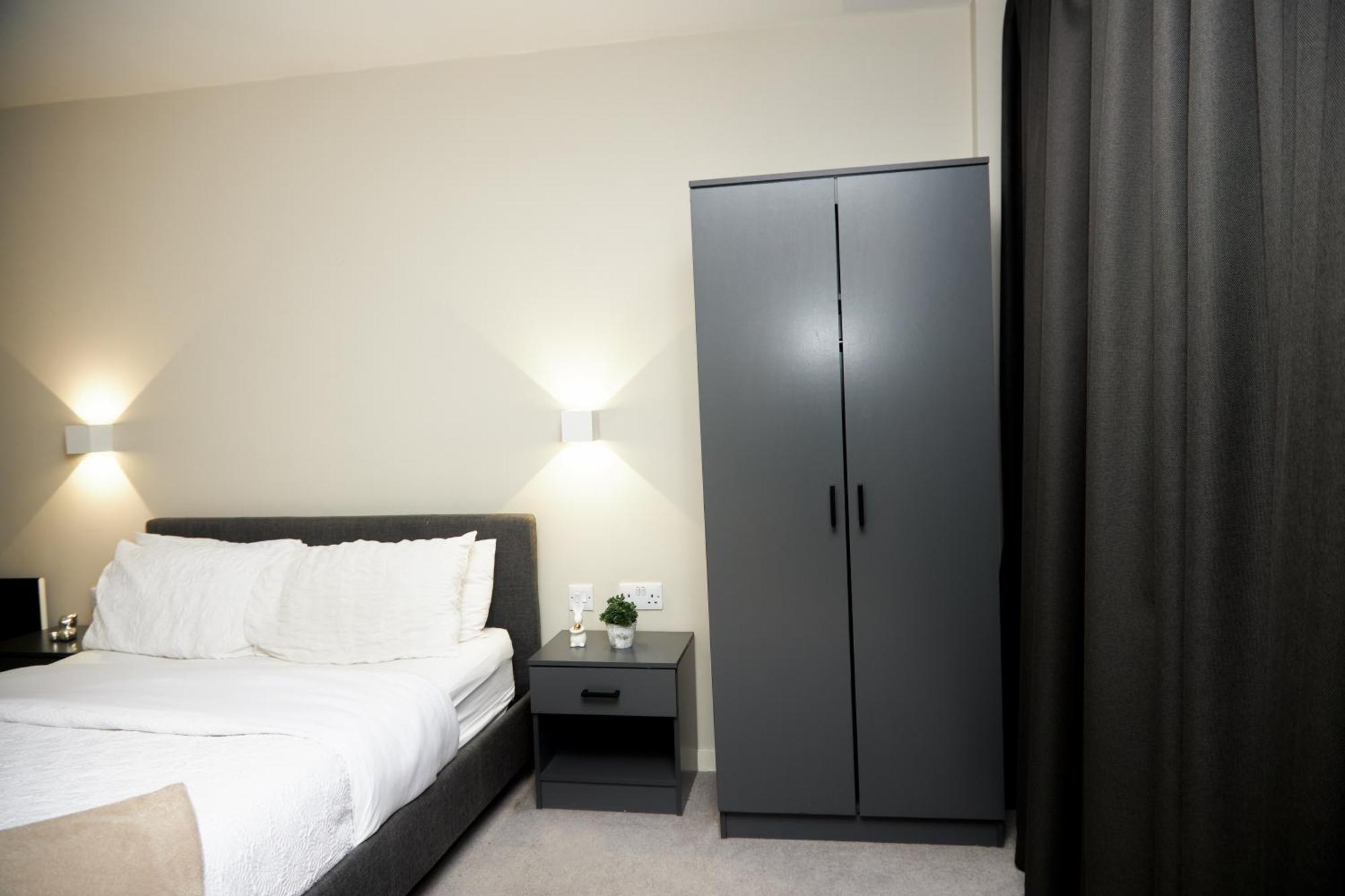 Central Manchester Luxury 2 Bed Apartment With Balcony Esterno foto