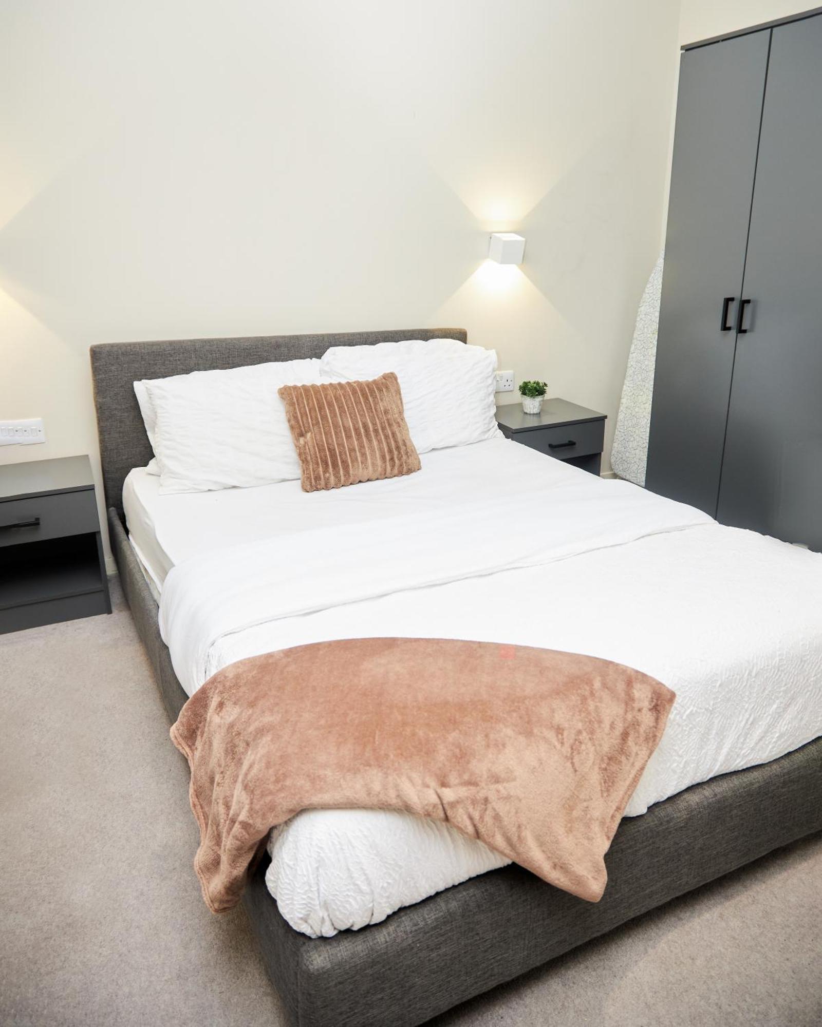 Central Manchester Luxury 2 Bed Apartment With Balcony Esterno foto